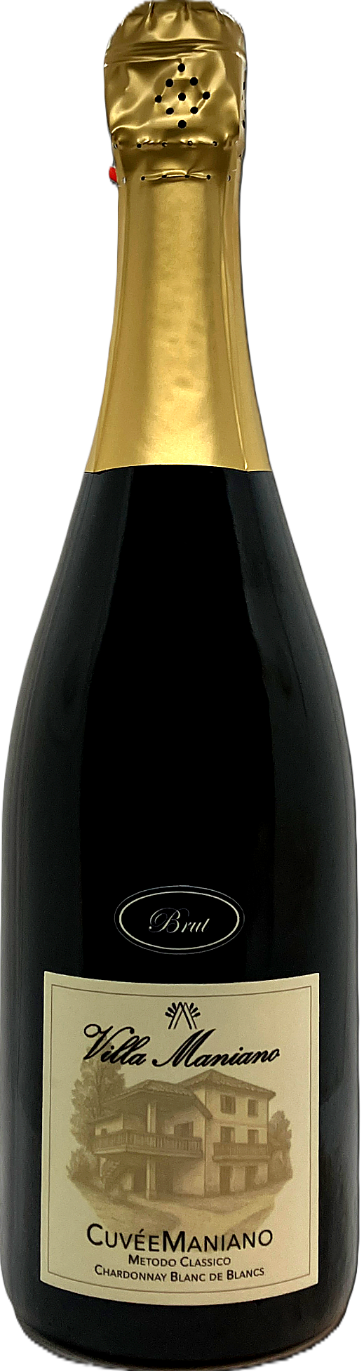 Spumante metodo classico Cuvée Chardonnay Blanc de Blancs, affinamento sui lieviti
