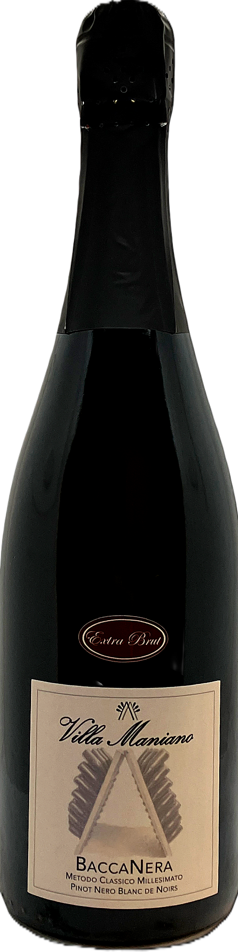 Spumante metodo classico millesimato Pinot Nero Blanc de Noirs, affinamento sui lieviti